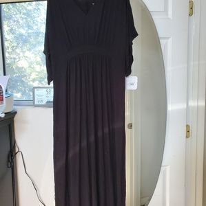 Black maternity dress XL